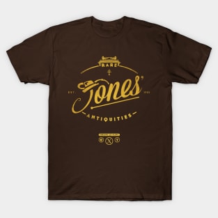 Jones' Rare Antiquities - gold T-Shirt